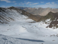 Snow surveyor in the lower left corner, Cerros de Vega Negra. How to sample a such a large area? Photo: Dominik Schneider.