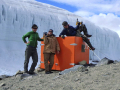 Aneliya, Alexandra, & Steve repair a gauge station in #Antarctica, like you do: https://thelastdegrees.wordpress.com/2014/12/05/not-your-typical-commute-to-work/ #GirlsWithToys