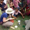 Talking with farmers in Bangladesh about monsoon flooding 